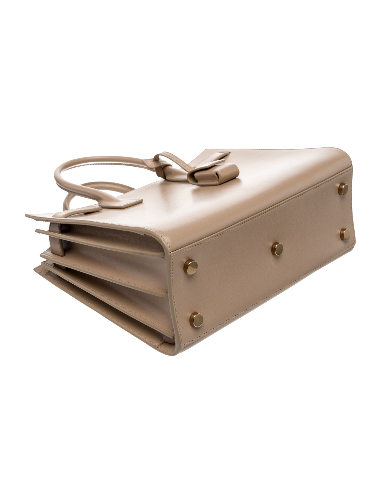 Saint Laurent Leather Sac De Jour